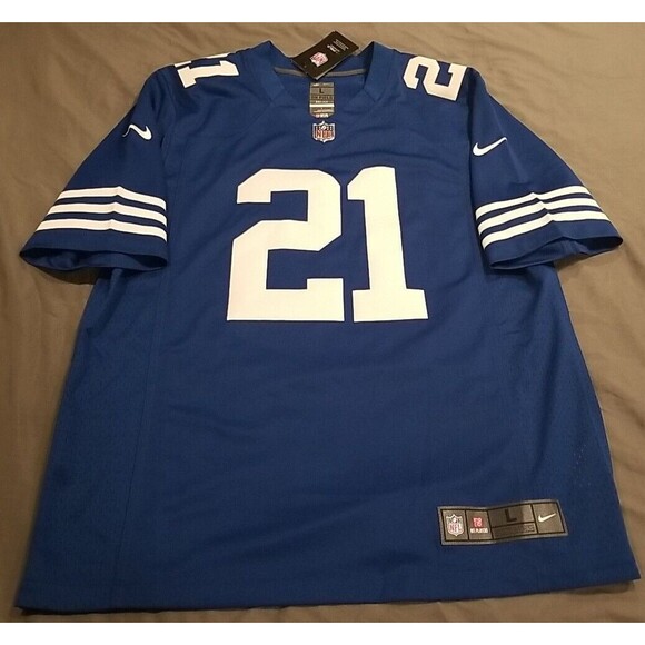Nike Jersey Mens Large Indianapolis Colts Sample Jersey 2021 Loose Cut Blue NFL - Picture 1 of 15